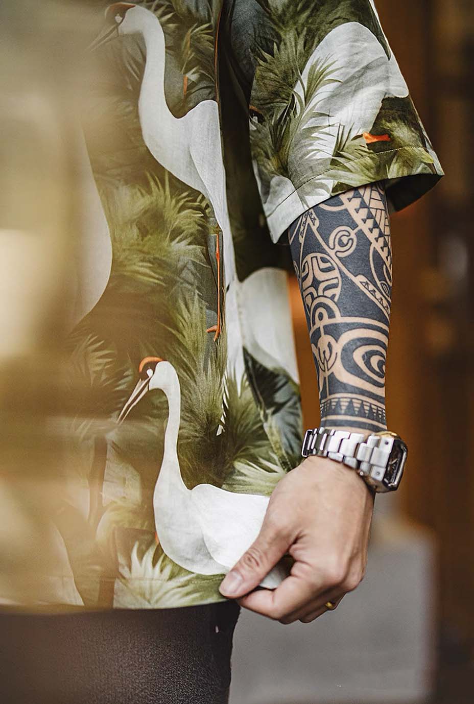 681 Gota Printed Shirt