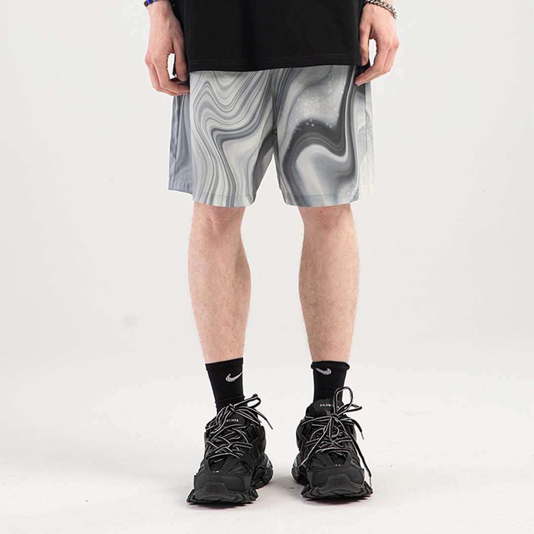 252 Jin Printed Shorts