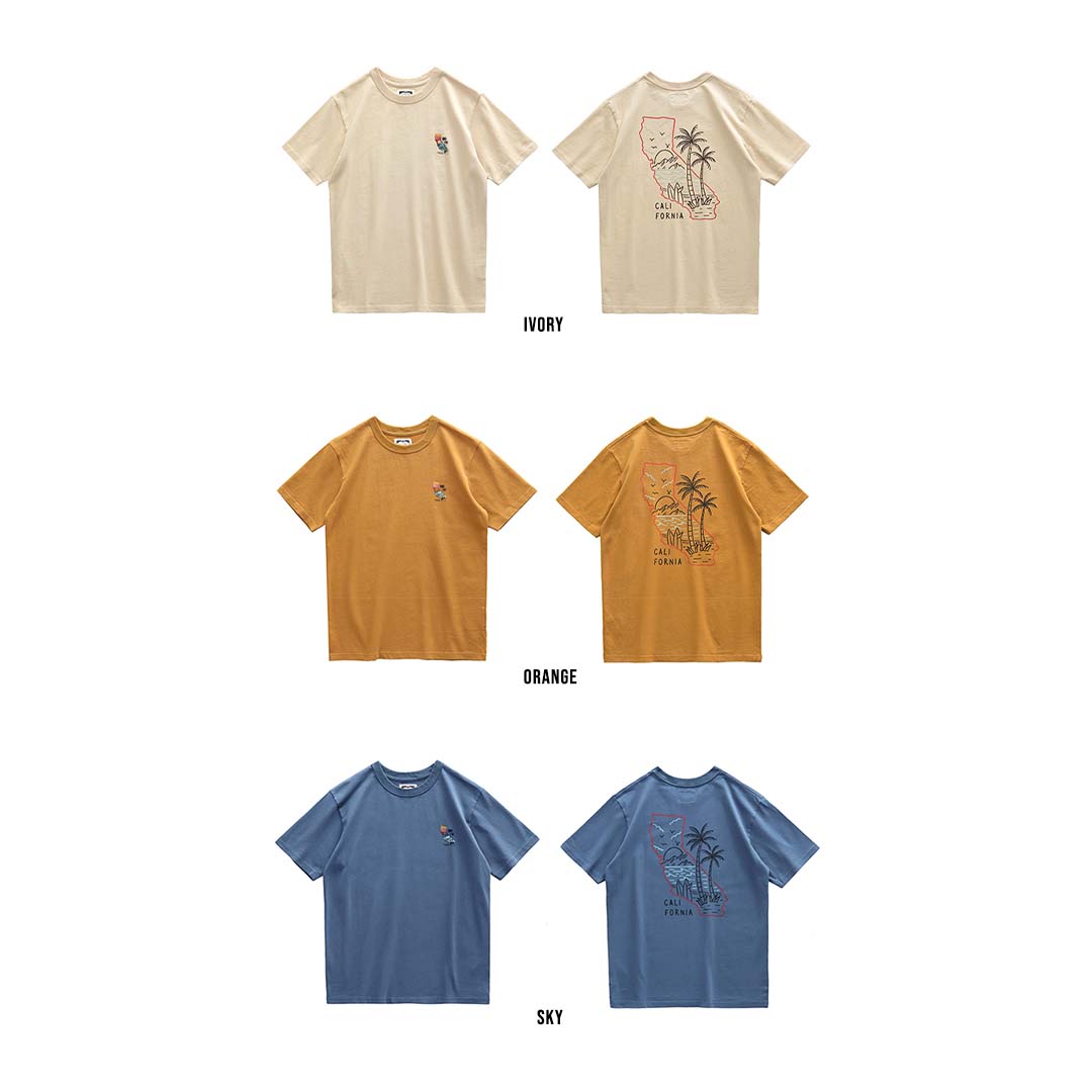 250G "California" Printed Tee