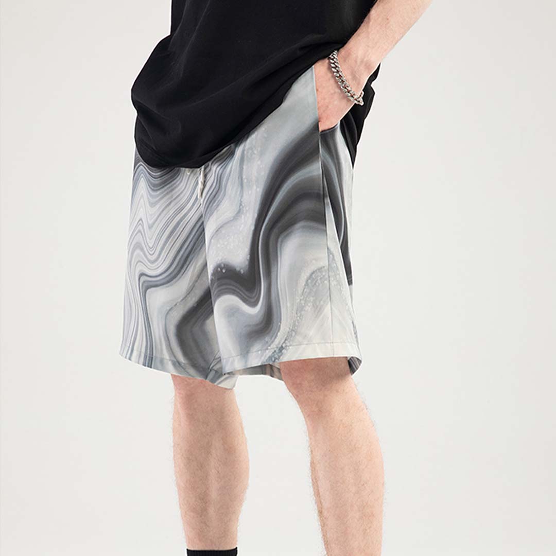 252 Jin Printed Shorts
