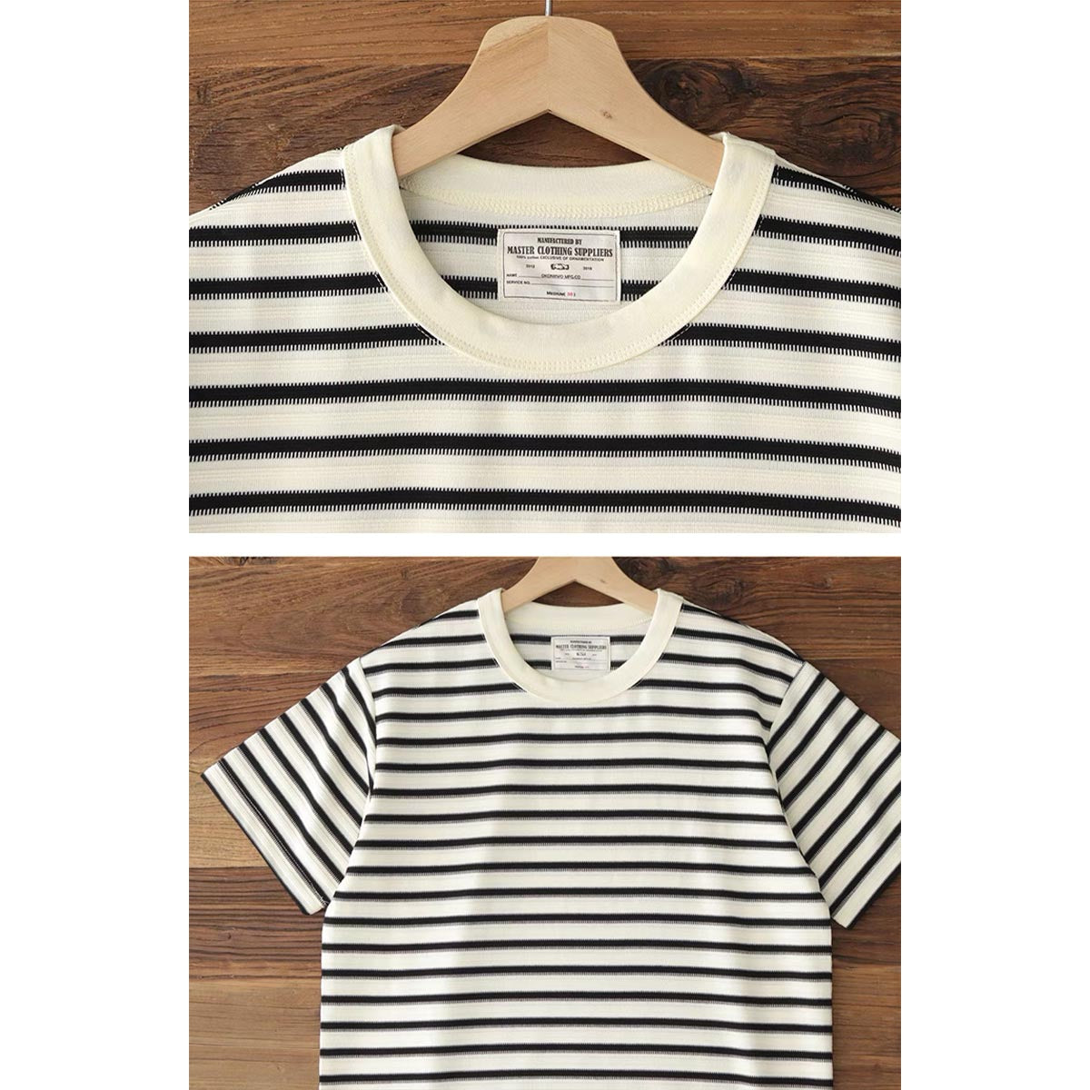 411 Weaved Striped T-Shirt