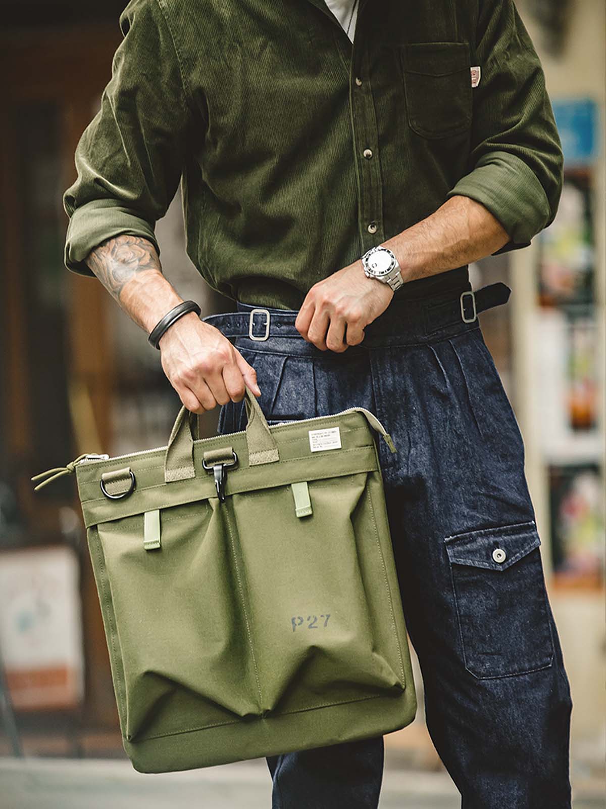 917 Kondo Large Messenger Bag