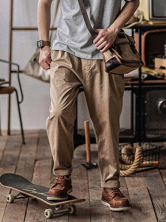 308 Sora Washed Workwear Trousers