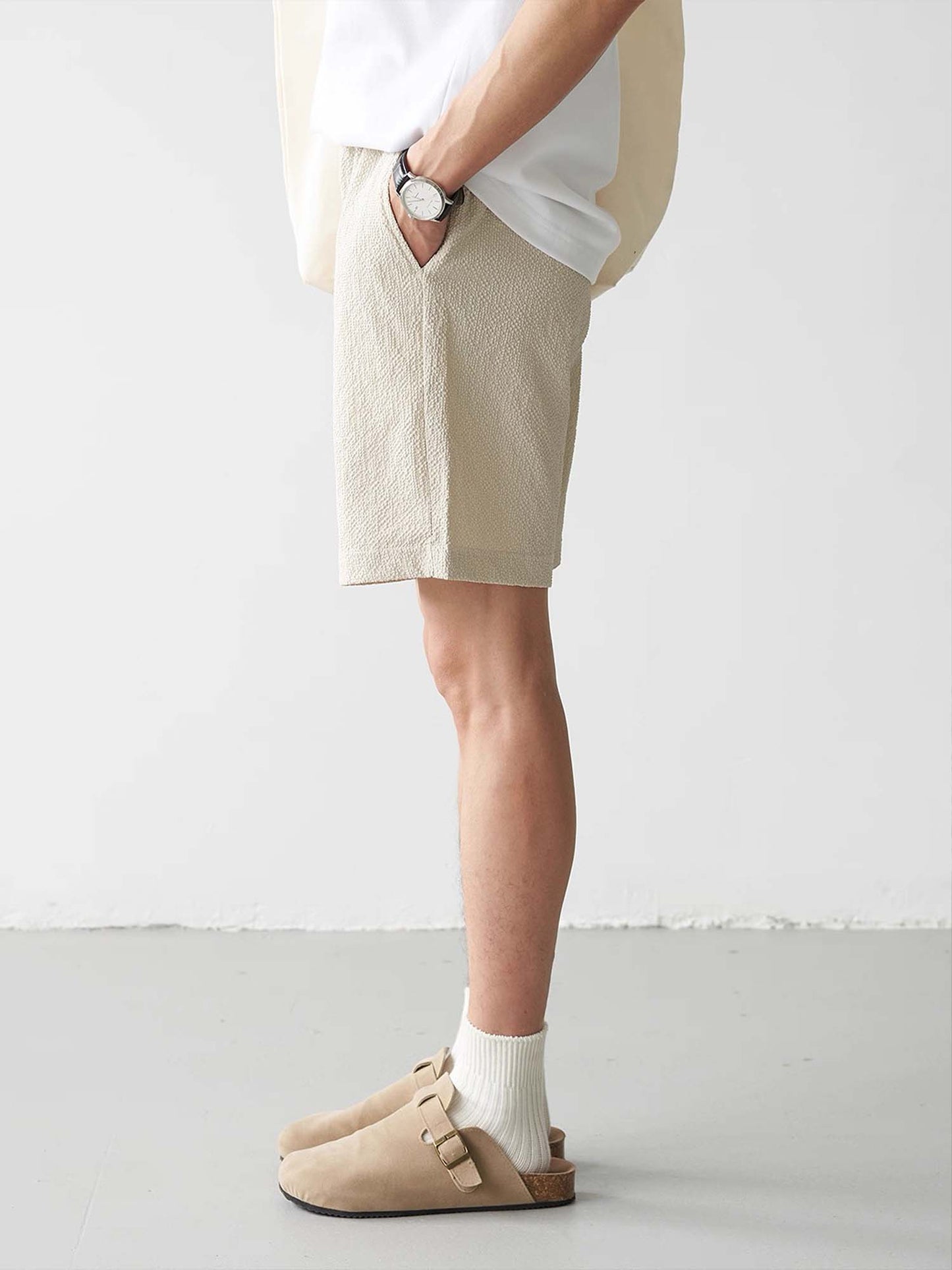 763 Sloane Textured Shorts