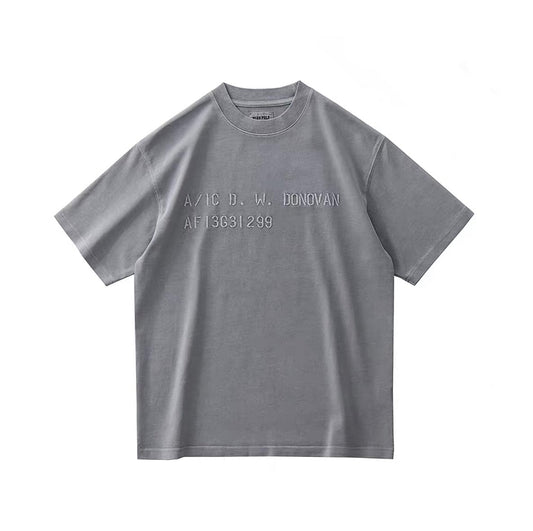 320G A/C Donovan Embroidered Tee