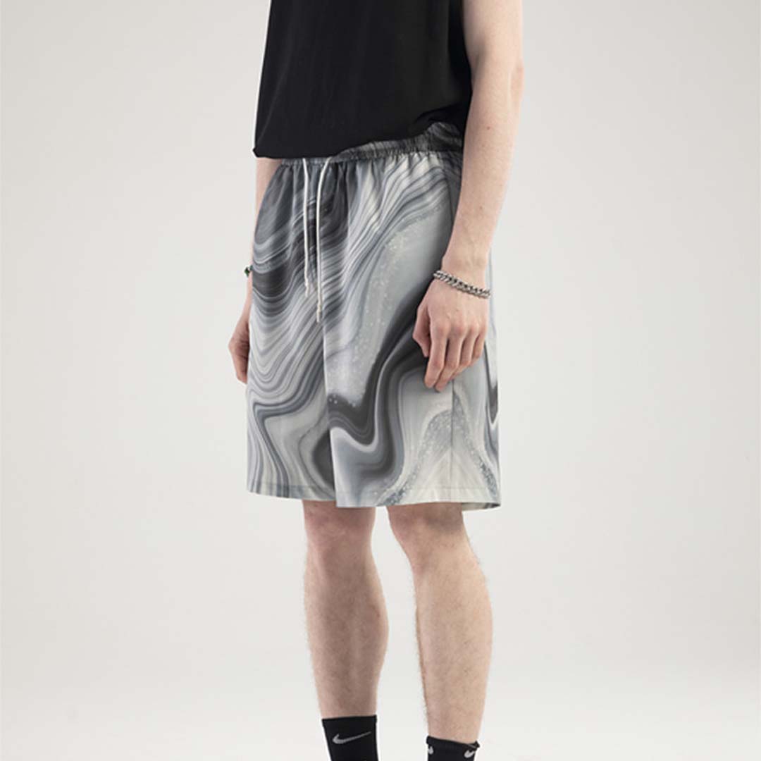 252 Jin Printed Shorts
