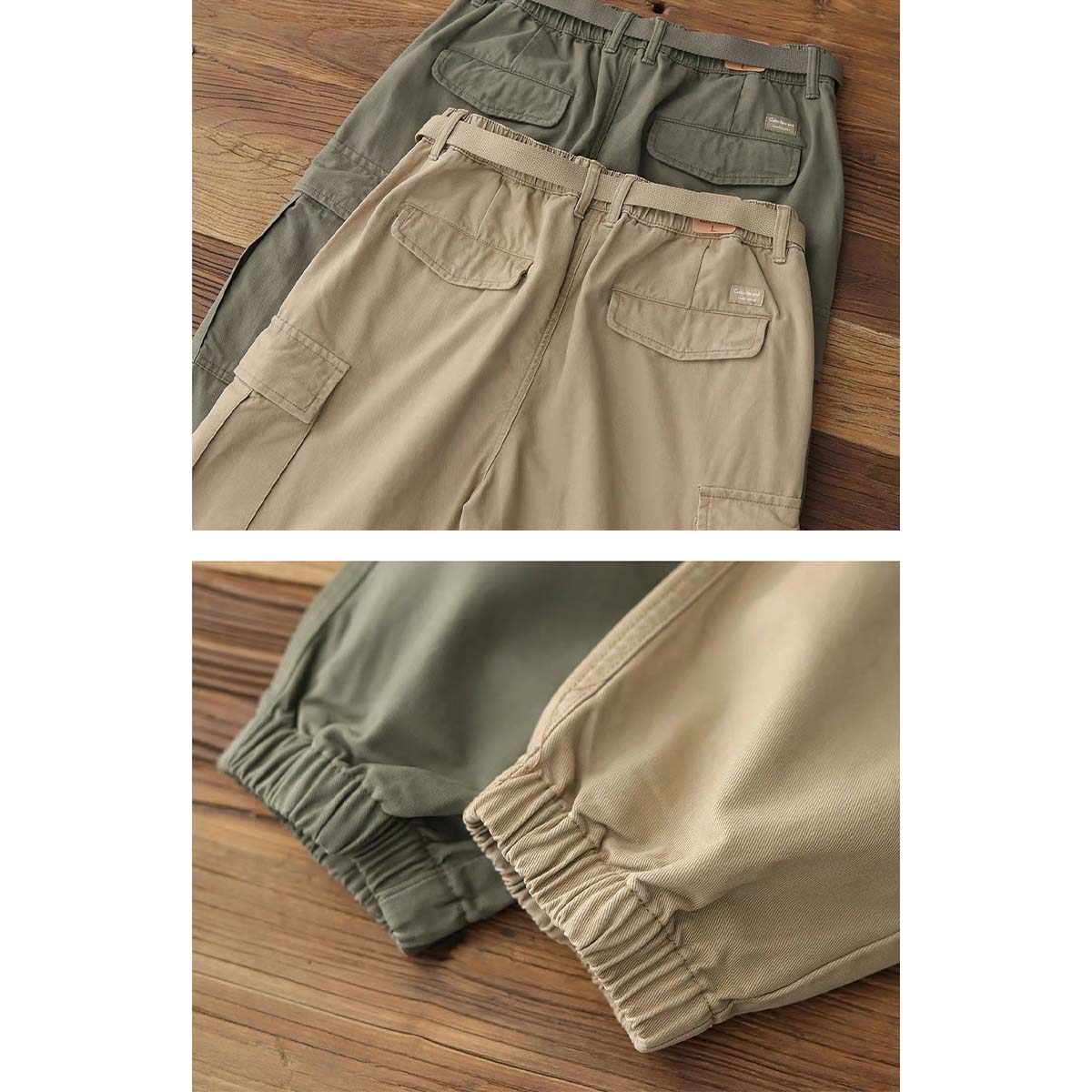 547 Chiko Workwear Cargo Joggers