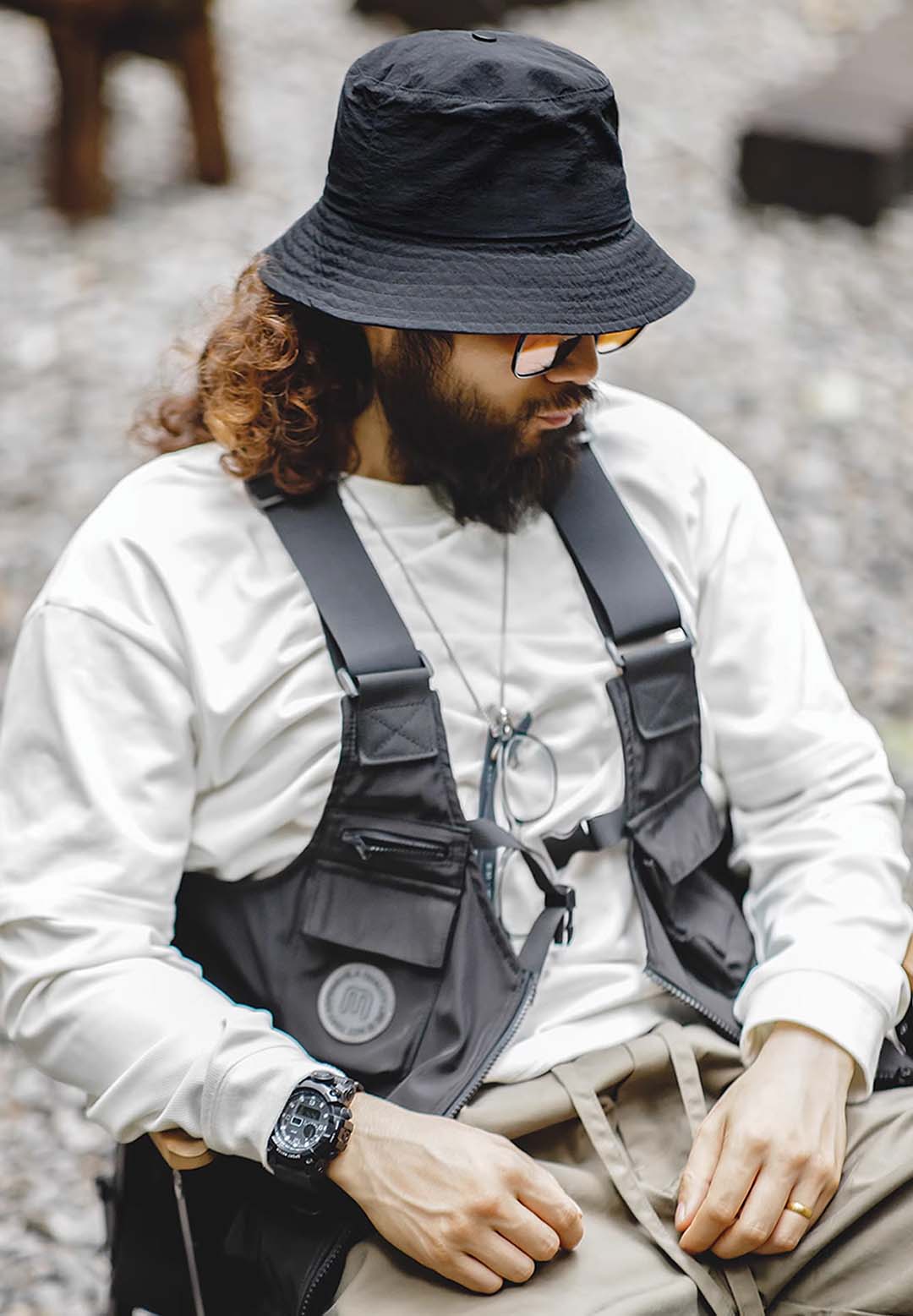 042 Nylon Adventure Bucket Hat