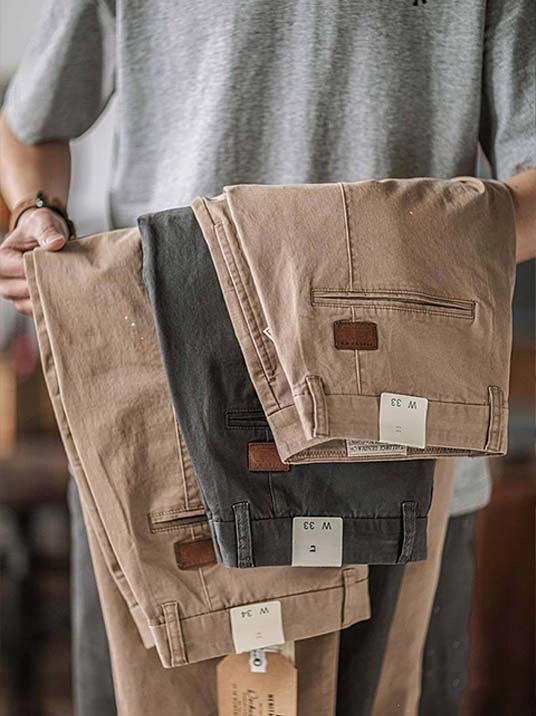 308 Sora Washed Workwear Trousers