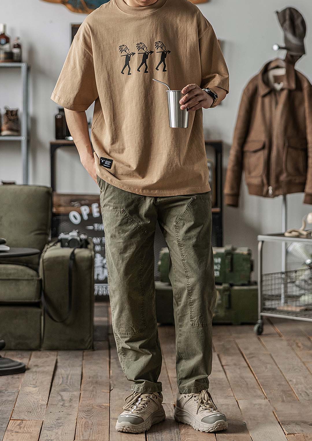 571 Kira Carpenter Workwear Trousers
