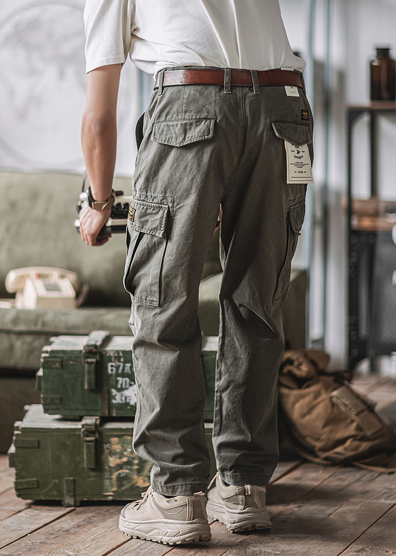 618 Hiro Military Cargo Trousers