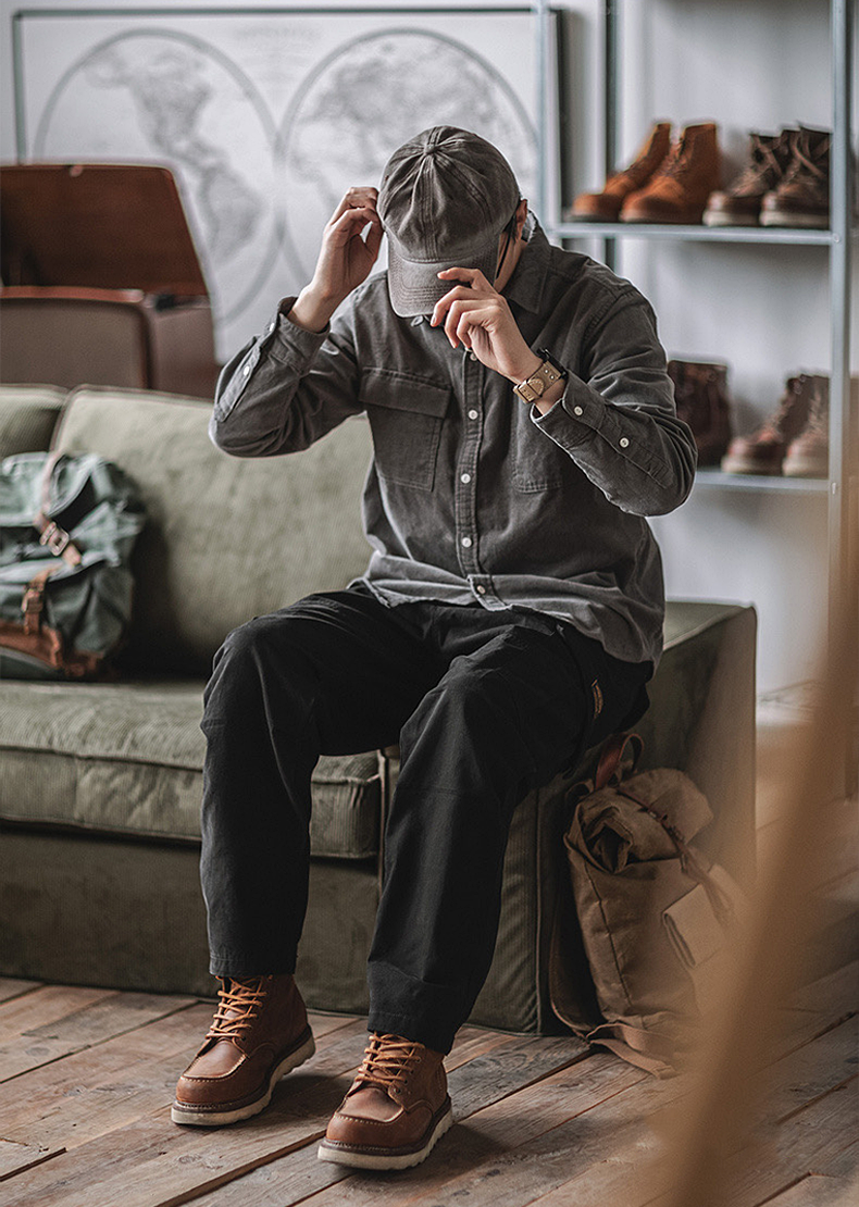 618 Hiro Military Cargo Trousers