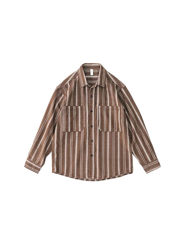 592 Taito Striped Long-Sleeve Shirt