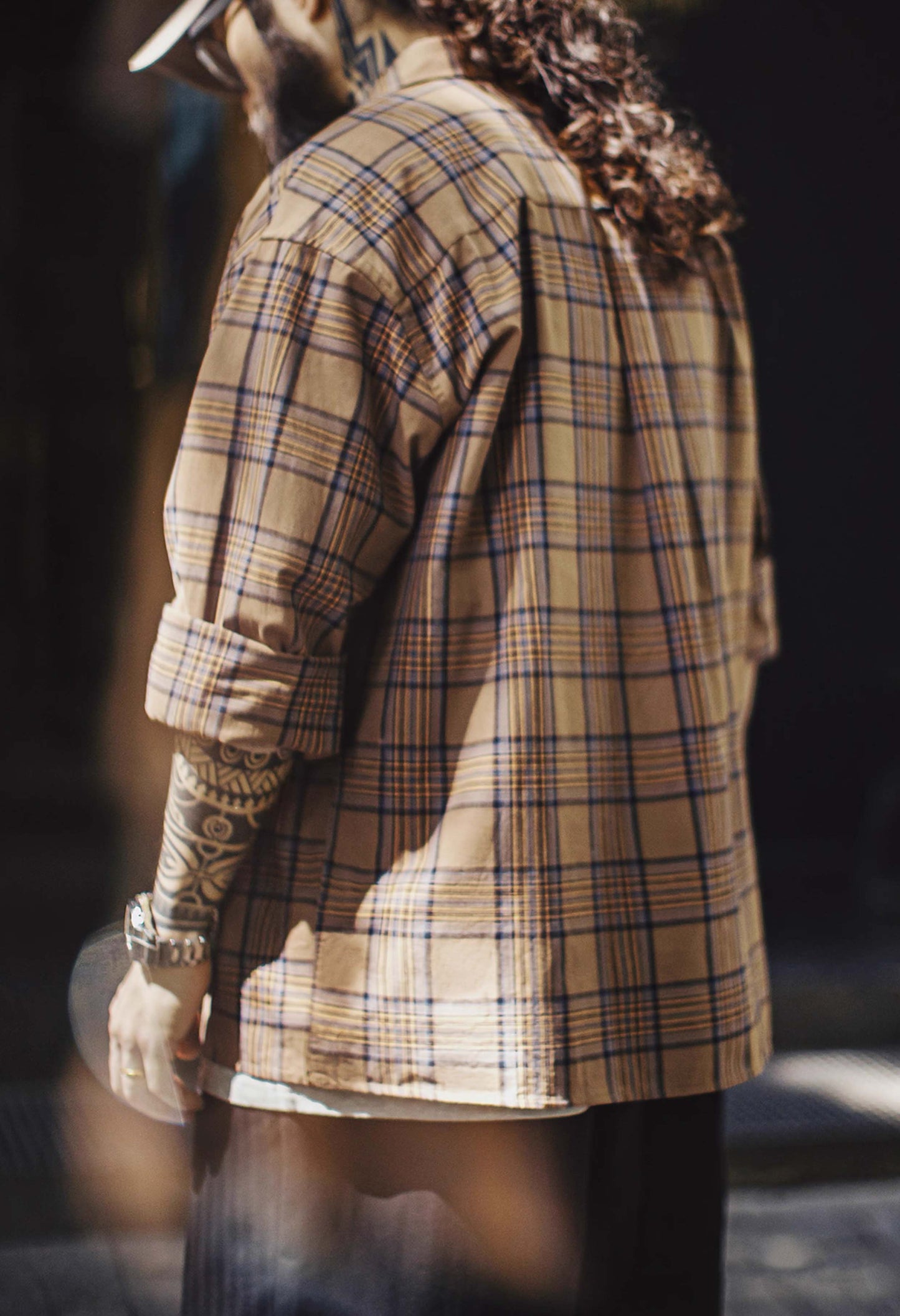 762 Lex Casual Plaid Shirt