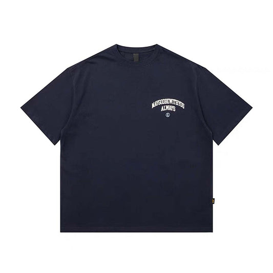 300G "Maygodbewithyoualways" Printed Tee