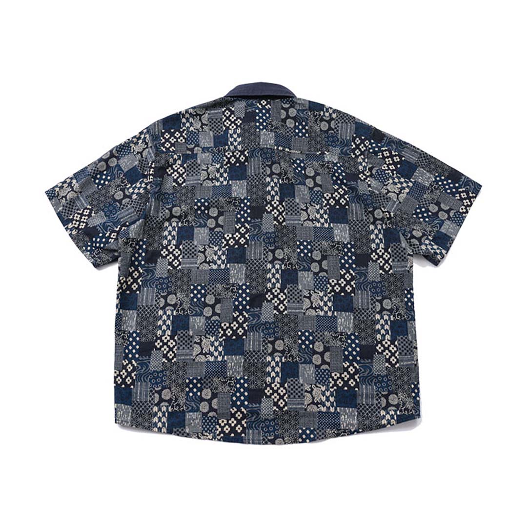 271 Kori Printed Patchwork Shirt