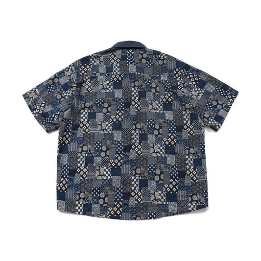 271 Kori Printed Patchwork Shirt