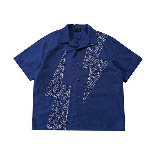 262 Koko Embroidered Camp Collar Shirt