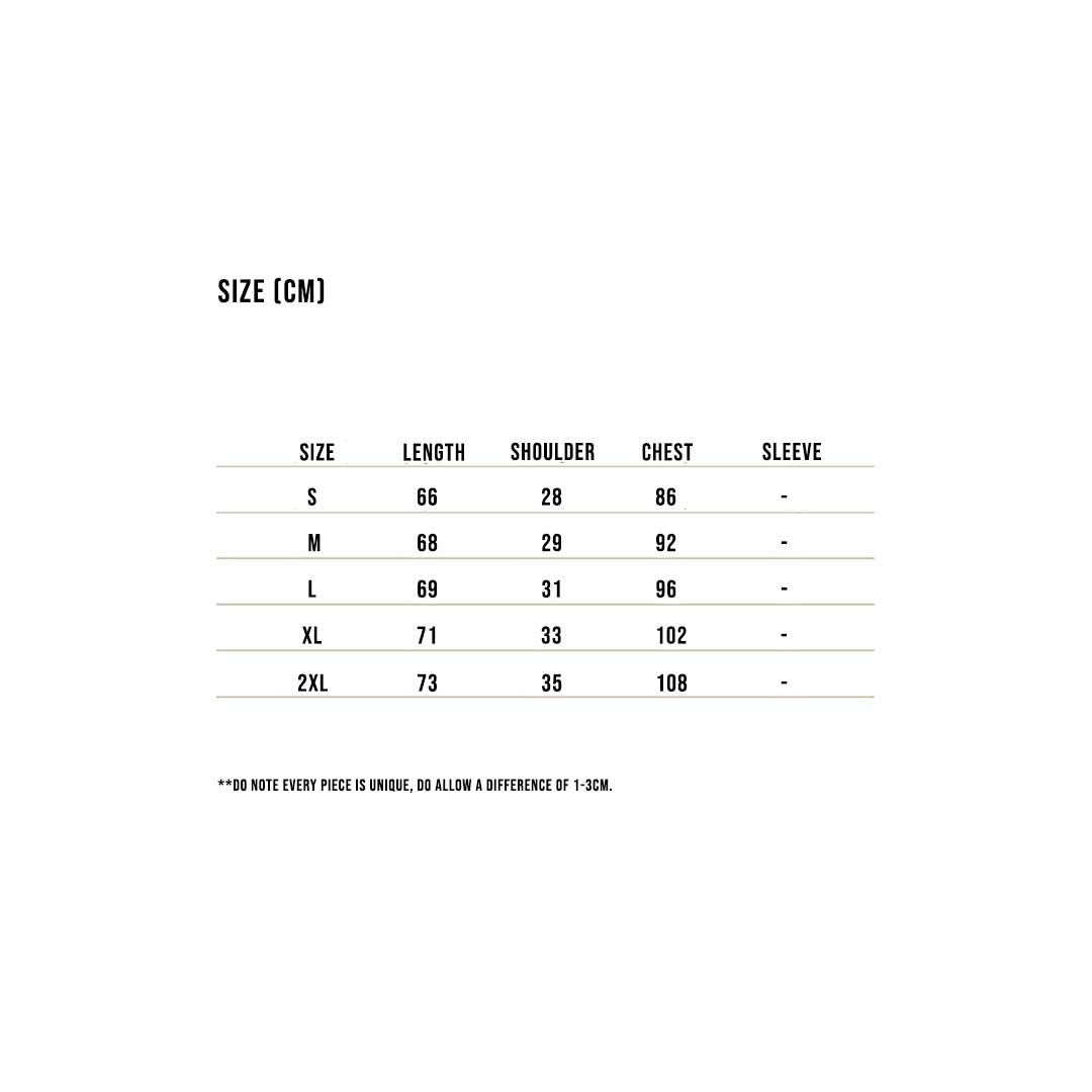 105 Basic Ribbed Cotton Vest