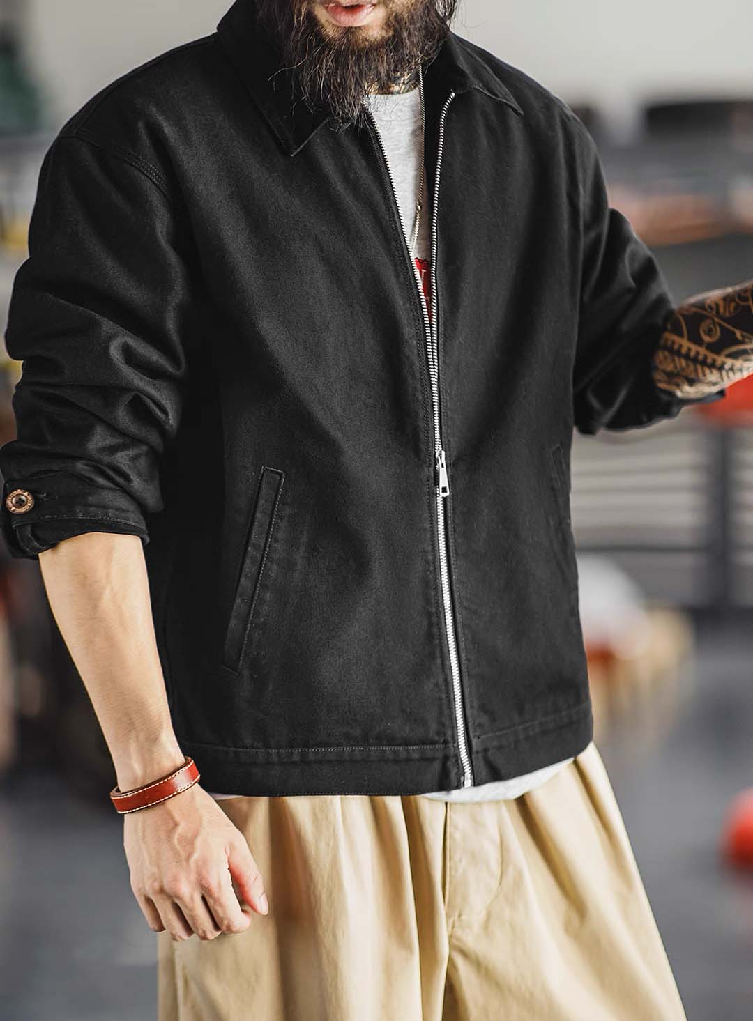 843 Kaitaro Woven Jacket
