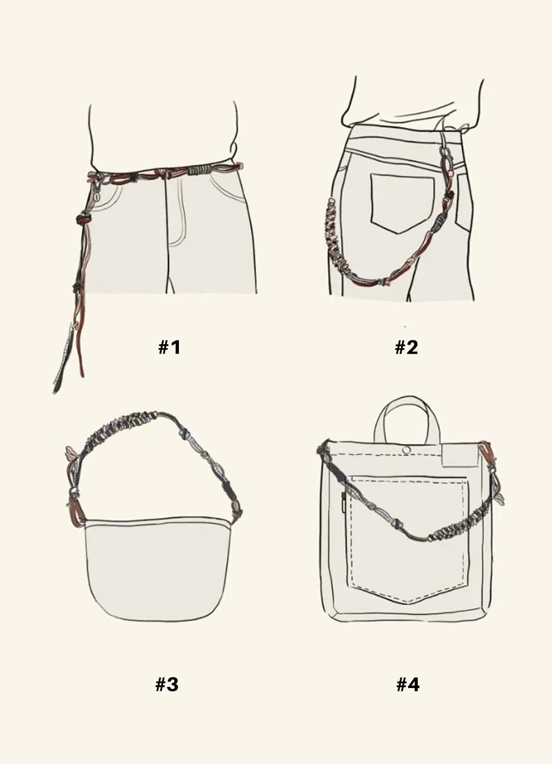 805 Yama Utilitarian Woven Belt