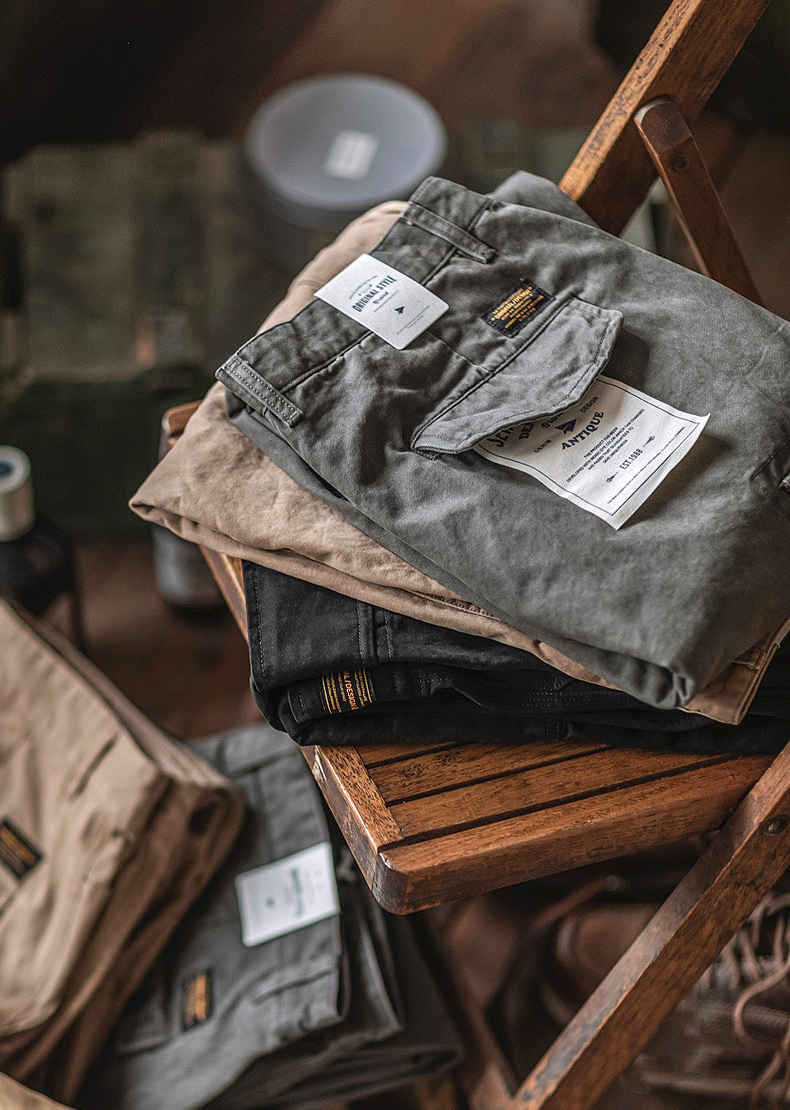 618 Hiro Military Cargo Trousers