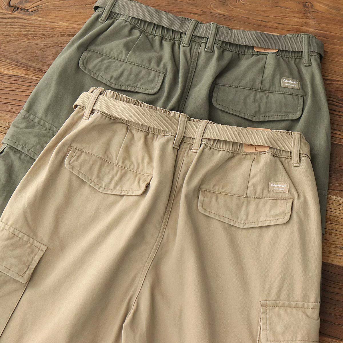 547 Chiko Workwear Cargo Joggers