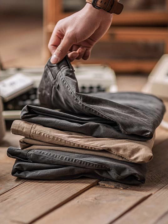 308 Sora Washed Workwear Trousers