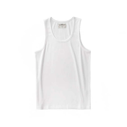 105 Basic Ribbed Cotton Vest