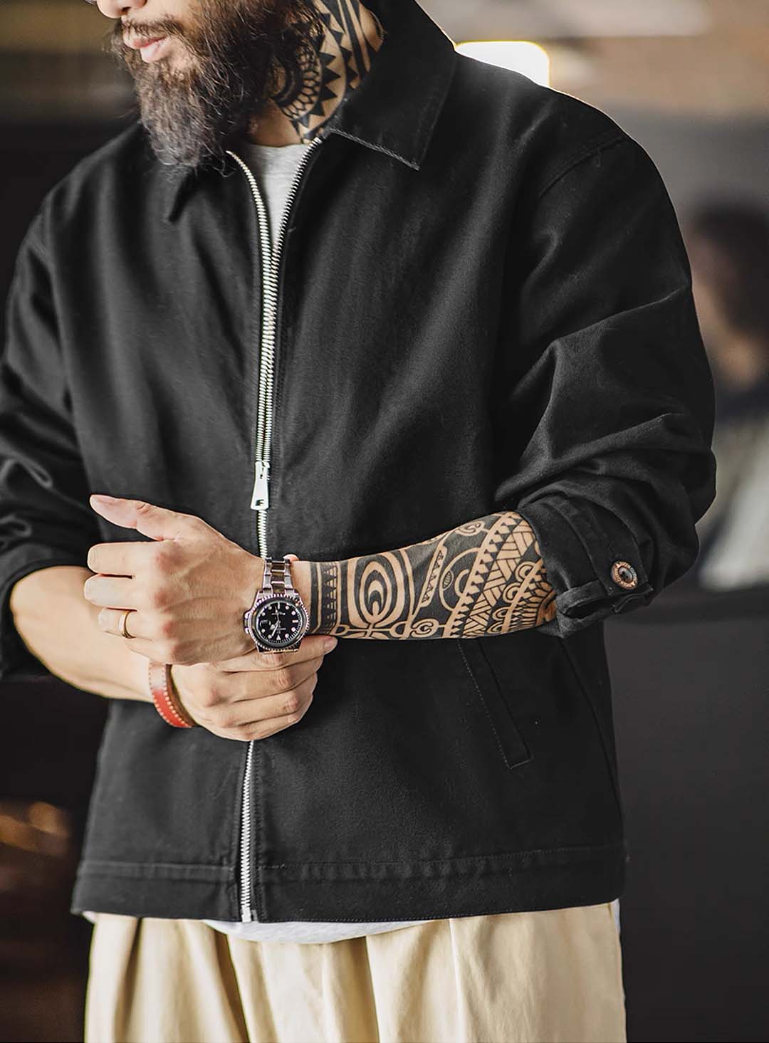 843 Kaitaro Woven Jacket