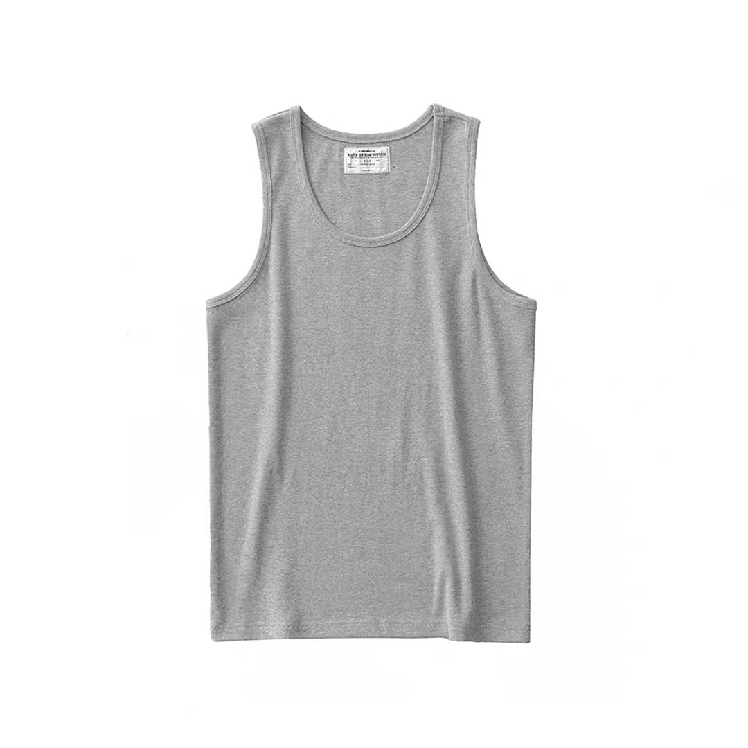 105 Basic Ribbed Cotton Vest