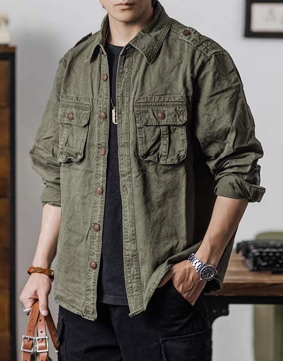 340 Kenji Workwear Utilitarian Shirt