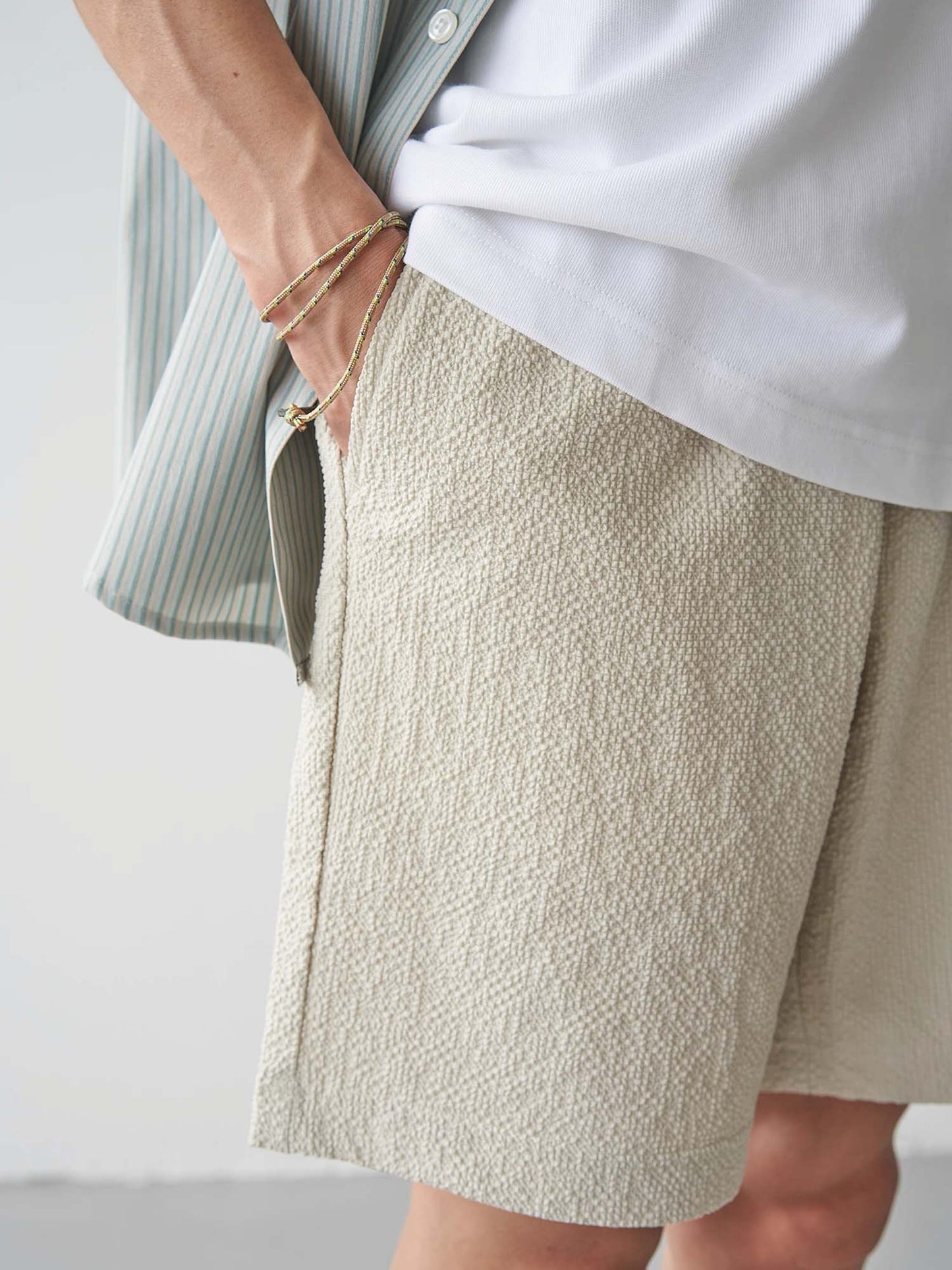 763 Sloane Textured Shorts