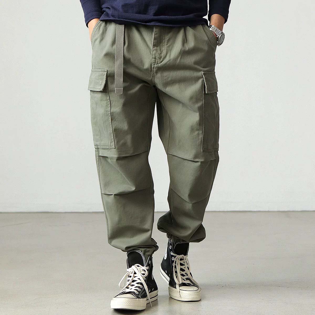 547 Chiko Workwear Cargo Joggers
