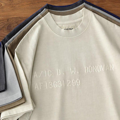 320G A/C Donovan Embroidered Tee