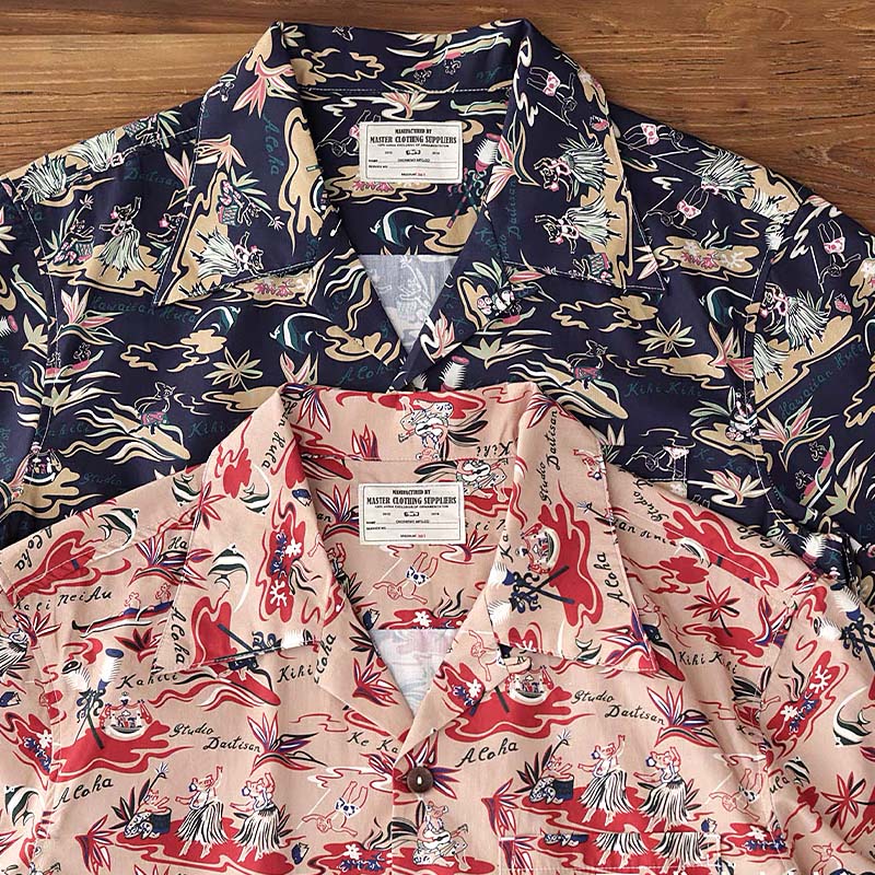 308 Hinata Printed Shirt