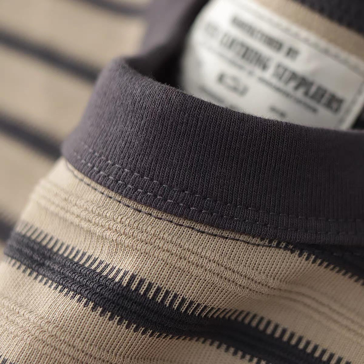 411 Weaved Striped T-Shirt
