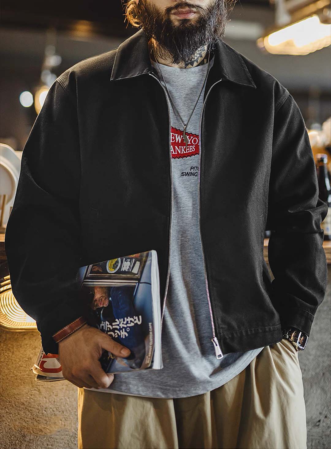 843 Kaitaro Woven Jacket