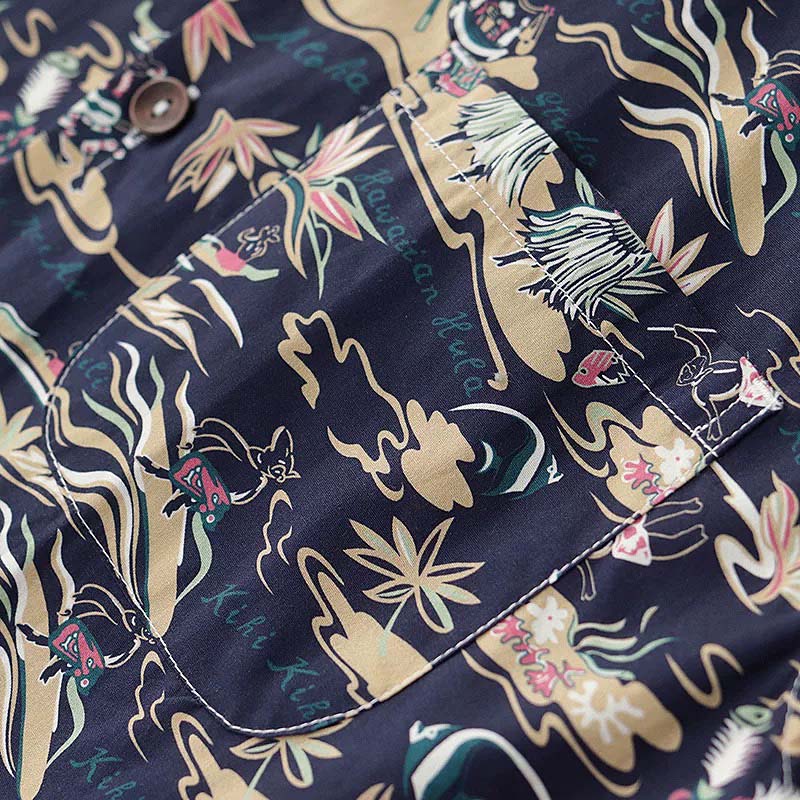 308 Hinata Printed Shirt