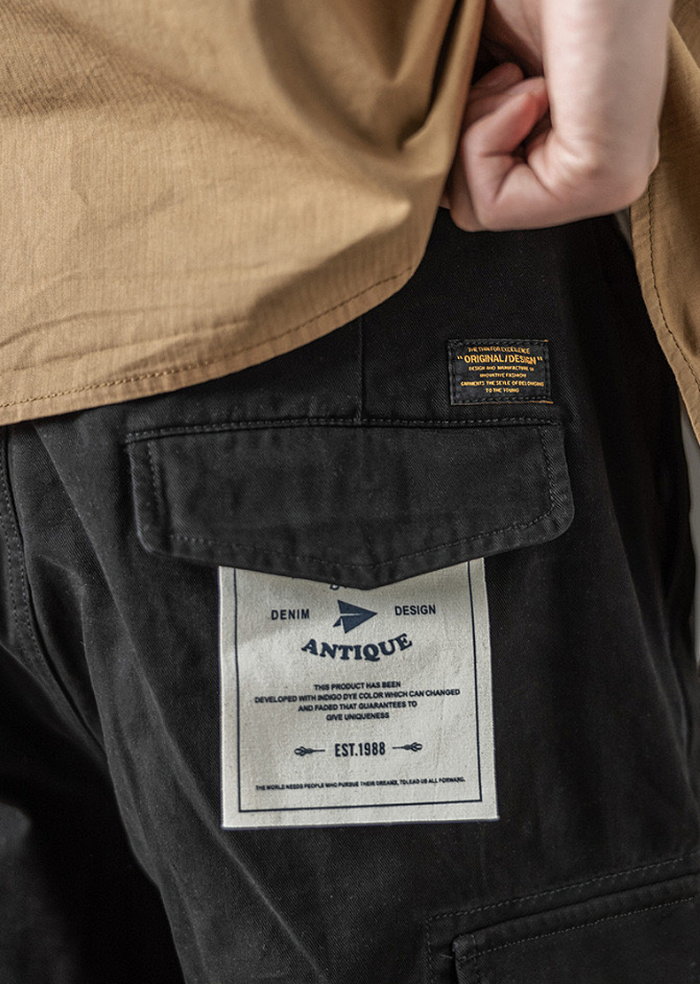 618 Hiro Military Cargo Trousers