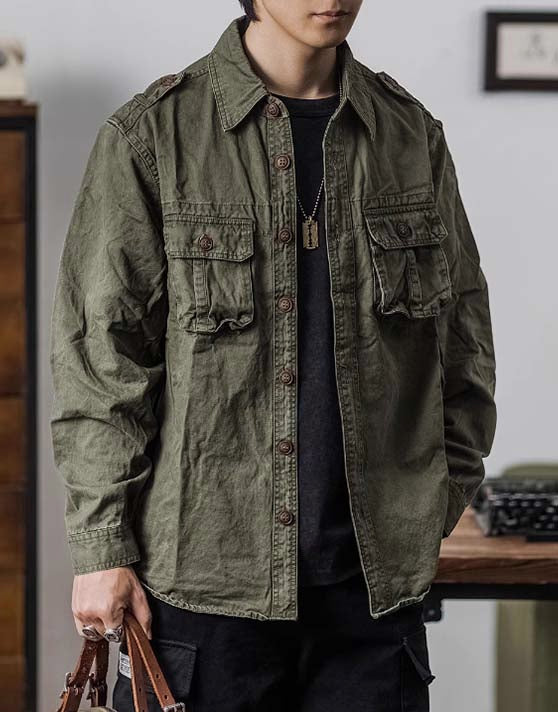 340 Kenji Workwear Utilitarian Shirt