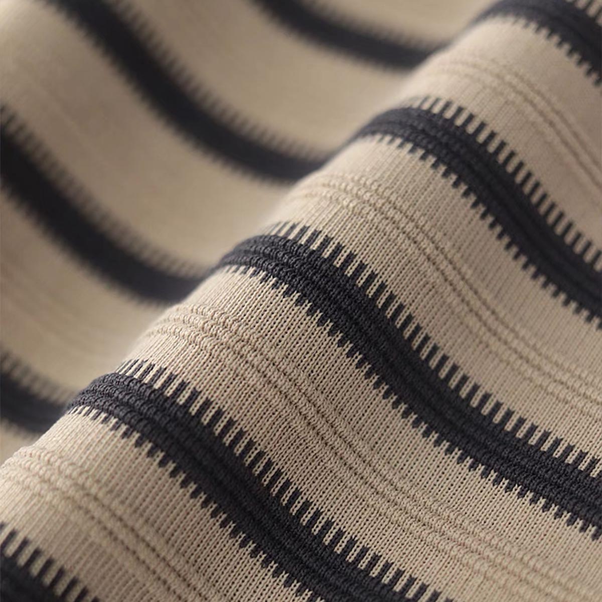 411 Weaved Striped T-Shirt