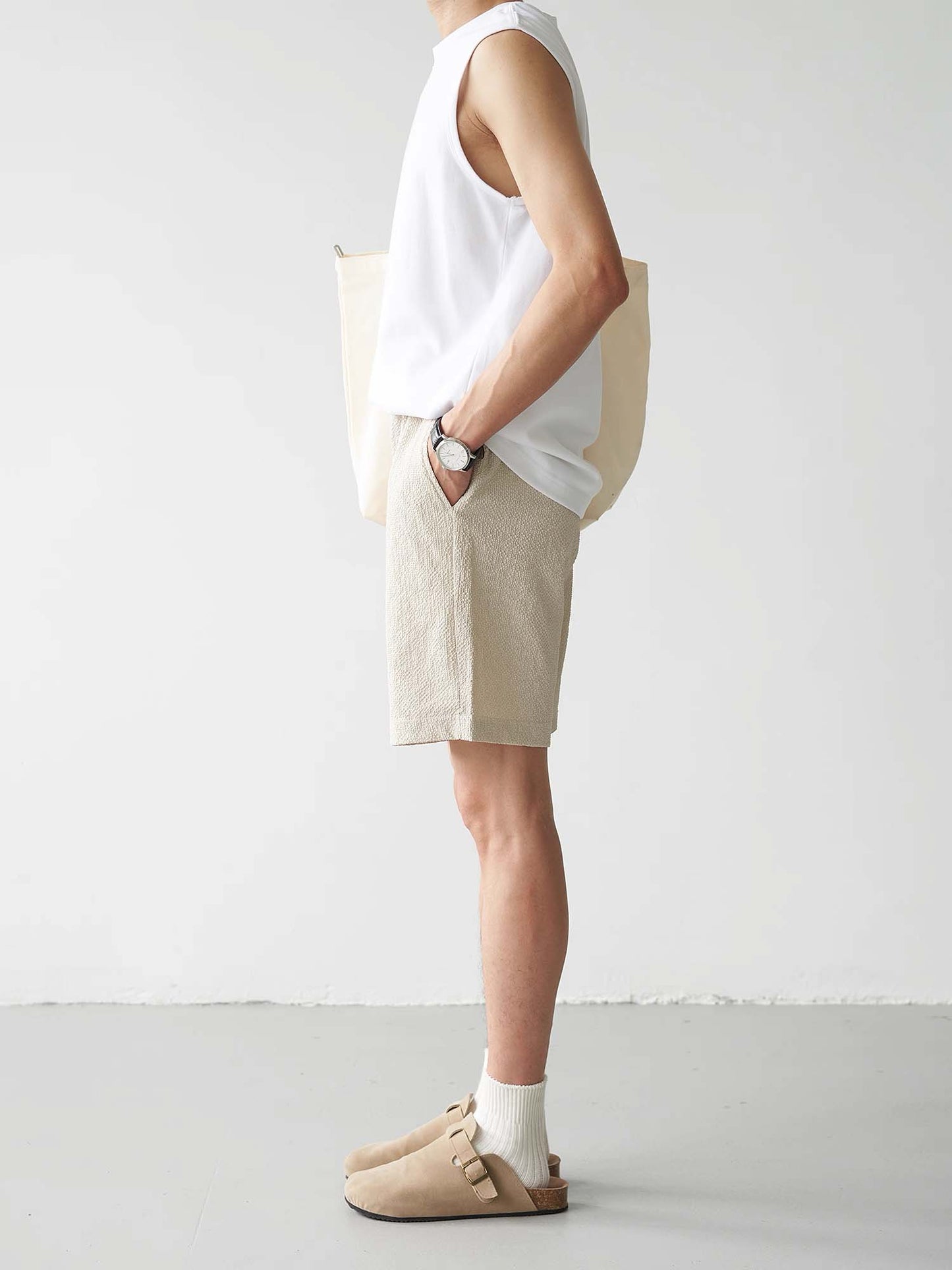763 Sloane Textured Shorts