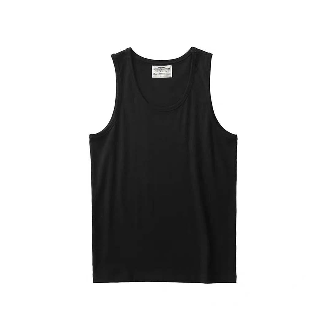 105 Basic Ribbed Cotton Vest