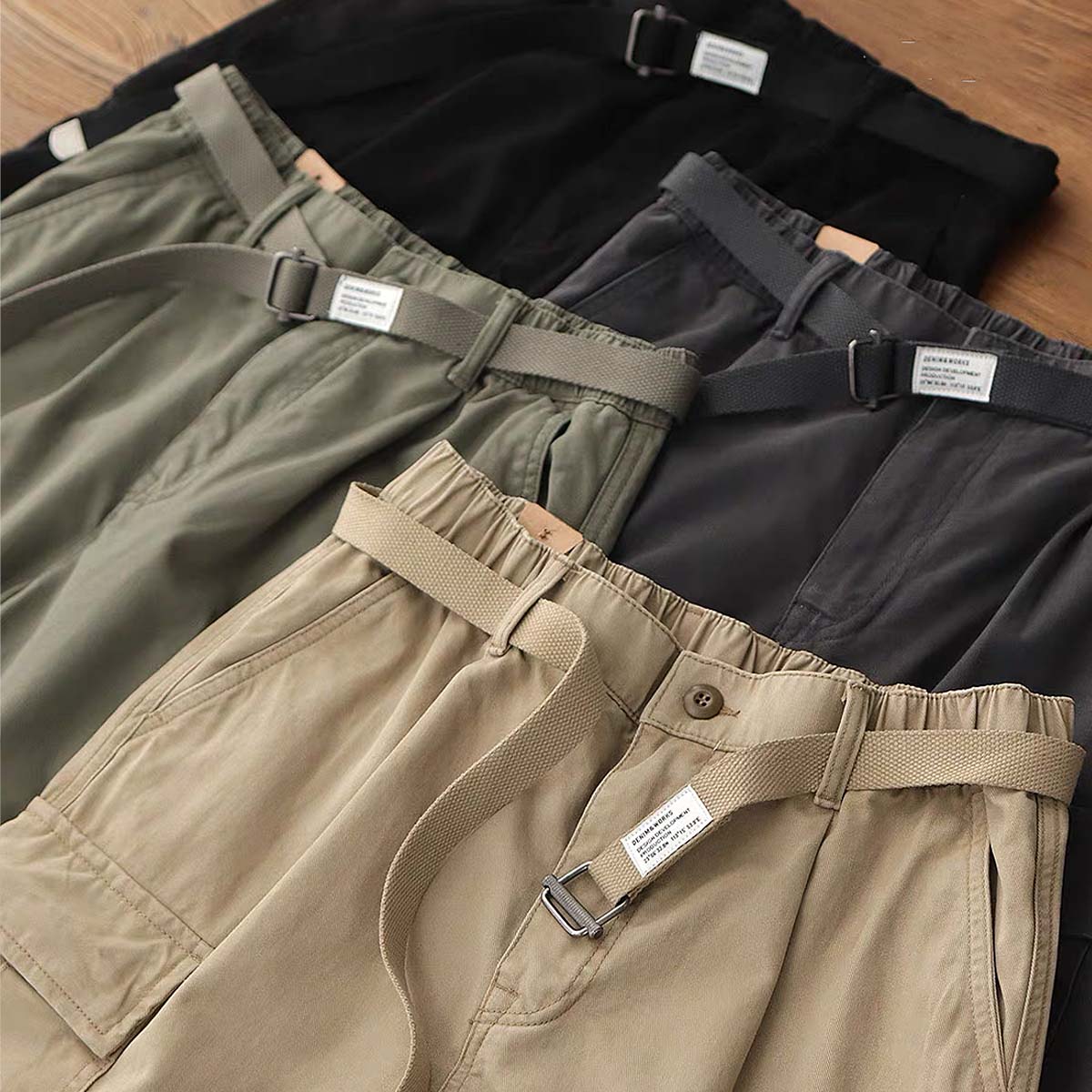 547 Chiko Workwear Cargo Joggers