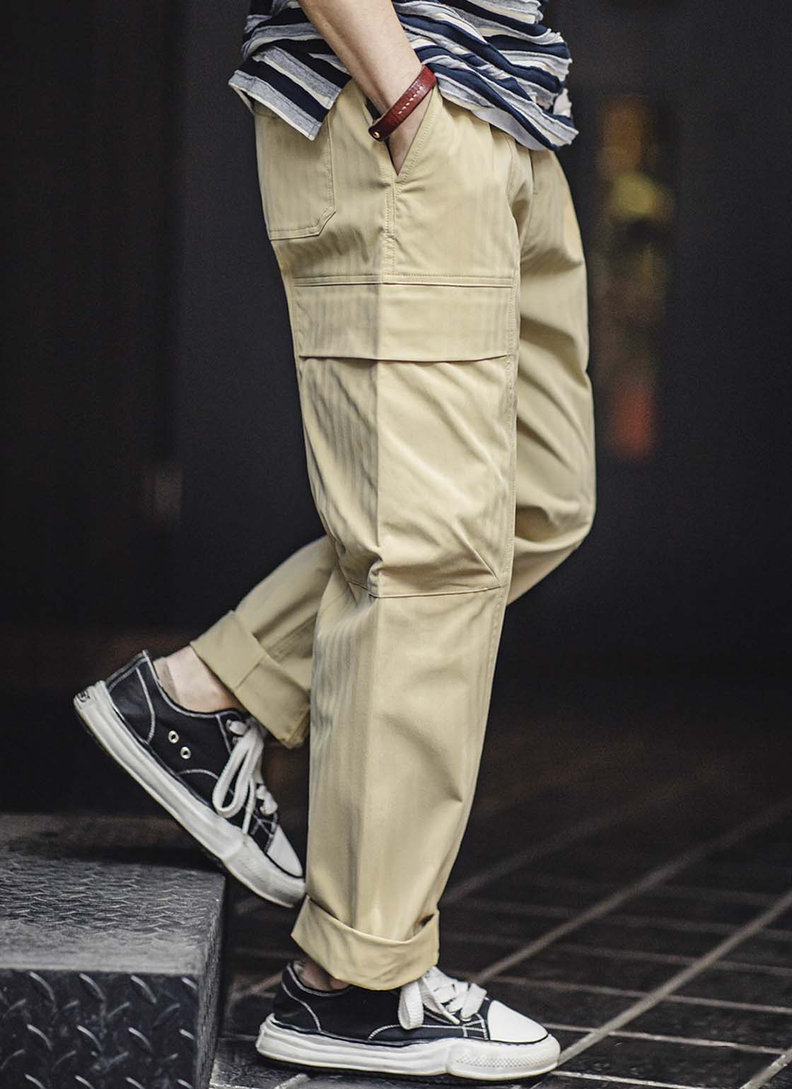 591 Chou Casual Cargo Trousers