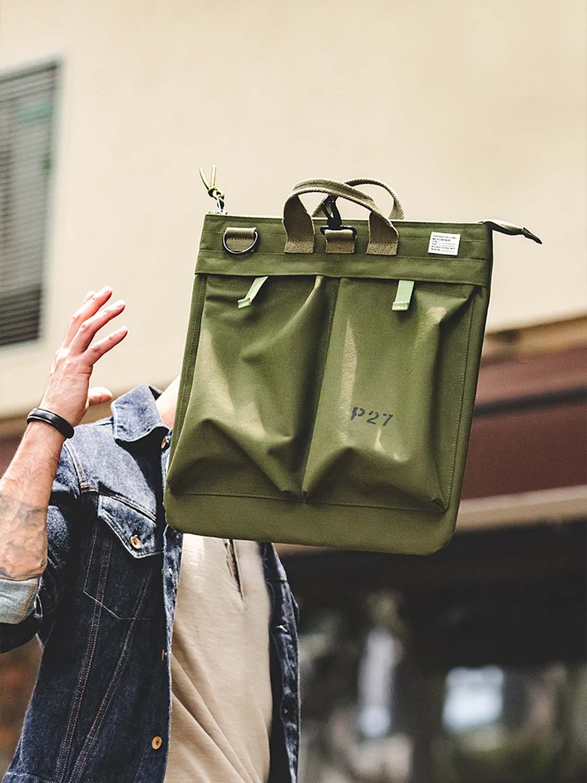 917 Kondo Large Messenger Bag