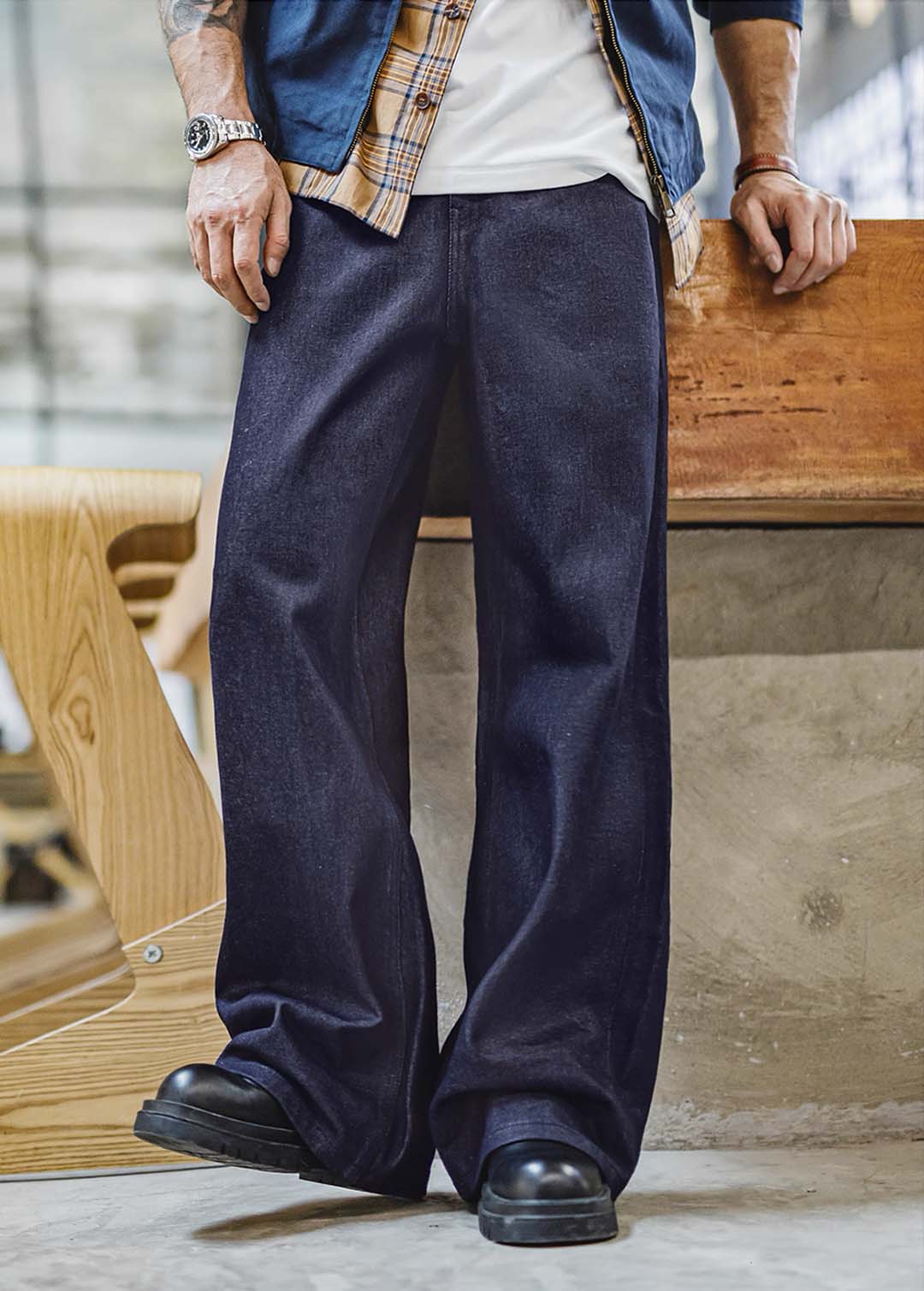 874 Mori Straight Denim