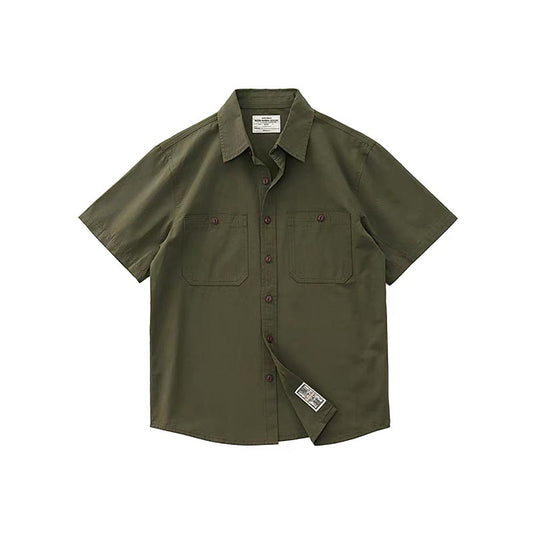 460 Taro Workwear Military Short-Sleeve Shirt