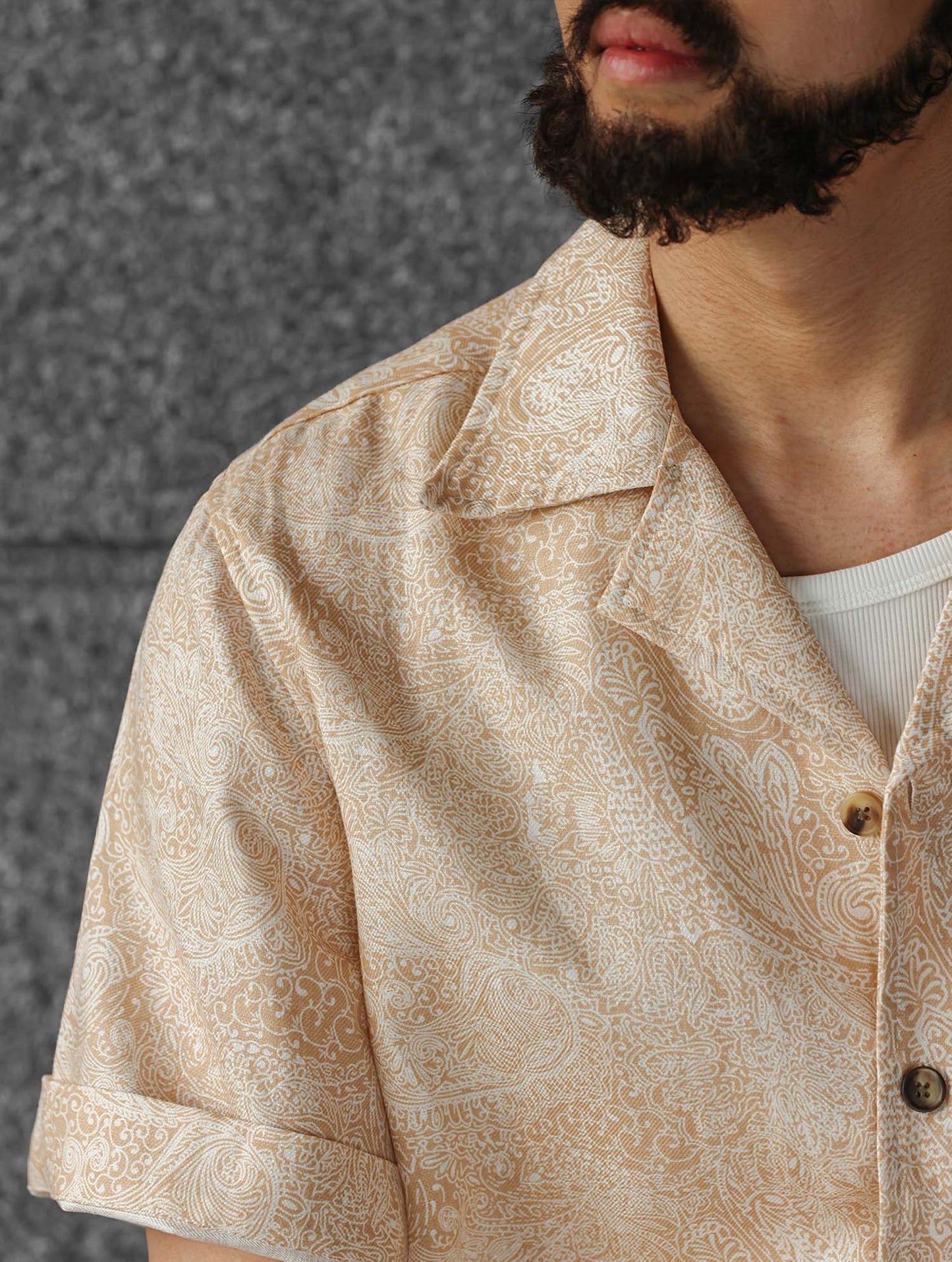 834 Yori Paisley Printed Shirt
